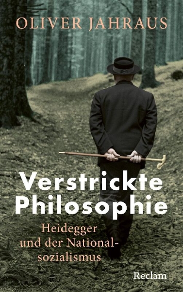 Buchcover und Innenansicht für das Buch: Verstrickte Philosophie. Heidegger und der Nationalsozialismus