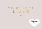 Buchcover und Innenansicht für das Buch: Was ich an dir liebe - Miniversion