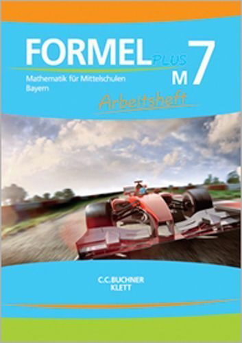 Buchcover und Innenansicht für das Buch: Formel Plus 7M. Arbeitsheft Klasse 7 (Kurs M). Ausgabe Bayern Mittelschule ab 2017