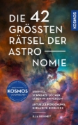 Buchcover und Innenansicht für das Buch: Die 42 größten Rätsel der Astronomie