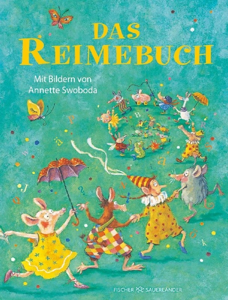 Buchcover und Innenansicht für das Buch: Das Reimebuch
