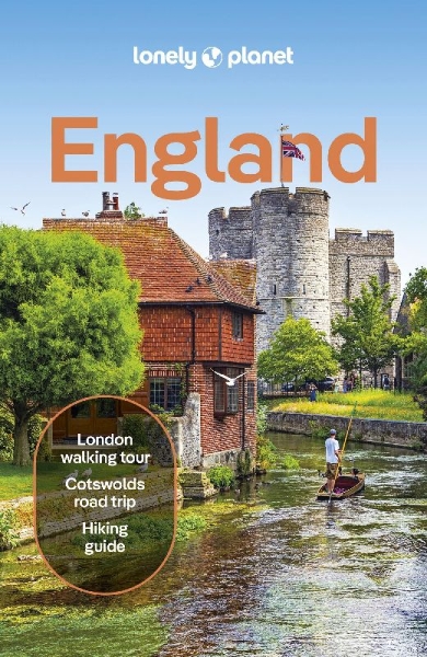 Buchcover und Innenansicht für das Buch: Lonely Planet England
