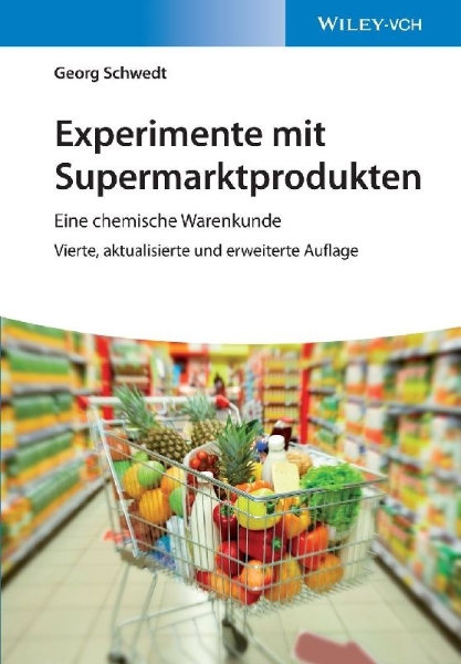 Buchcover und Innenansicht für das Buch: Experimente mit Supermarktprodukten