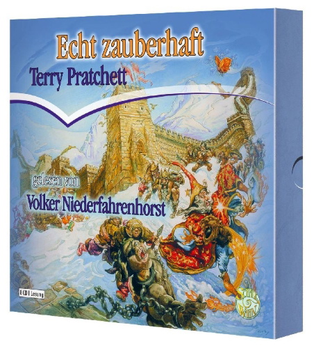 Buchcover und Innenansicht für das Buch: Interesting times (Gollancz)