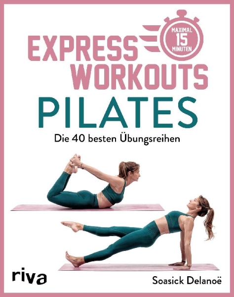 Buchcover und Innenansicht für das Buch: Express-Workouts - Pilates