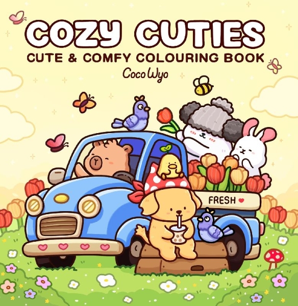 Buchcover und Innenansicht für das Buch: Cozy Cuties