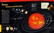 Buchcover und Innenansicht für das Buch: WAS IST WAS Entdecke den Weltraum