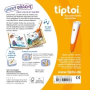 Buchcover und Innenansicht für das Buch: tiptoi® Bildergeschichten über den Umgang mit Gefühlen - Darro Drache und die Sache mit dem Mut