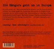 Buchcover und Innenansicht für das Buch: Das Känguru-Manifest