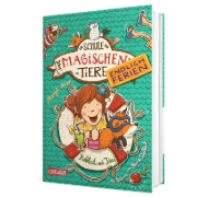 Buchcover und Innenansicht für das Buch: Schule der magischen Tiere -  Endlich Ferien 01 - Rabbat und Ida