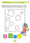 Buchcover und Innenansicht für das Buch: Mein superdicker Kindergartenblock mit Rabe Linus