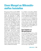 Buchcover und Innenansicht für das Buch: Vitamine, Mineralstoffe, Spurenelemente