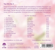 Buchcover und Innenansicht für das Buch: Top-Hits zum Entspannen 2. CD