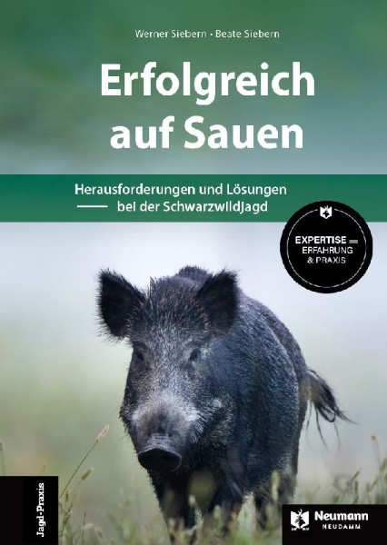 Buchcover und Innenansicht für das Buch: Erfolgreich auf Sauen
