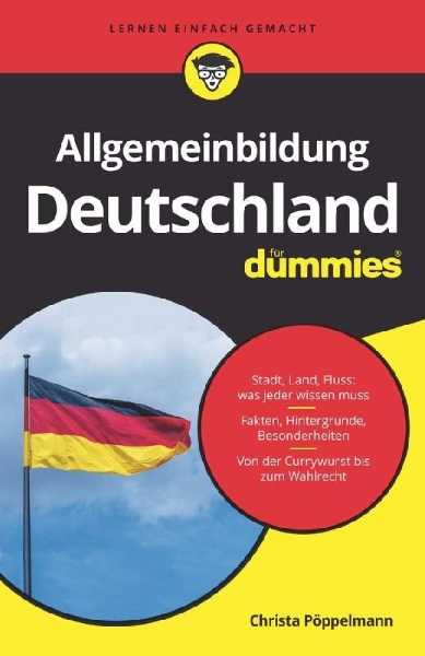 Buchcover und Innenansicht für das Buch: Allgemeinbildung Deutschland für Dummies