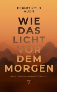 Buchcover und Innenansicht für das Buch: WIE DAS LICHT VOR DEM MORGEN