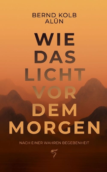 Buchcover und Innenansicht für das Buch: WIE DAS LICHT VOR DEM MORGEN