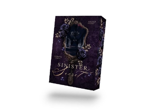 Buchcover und Innenansicht für das Buch: The Sinister Secret