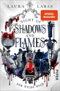 Buchcover und Innenansicht für das Buch: Night of Shadows and Flames - Der Wilde Wald