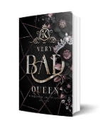 Buchcover und Innenansicht für das Buch: Very Bad Queen