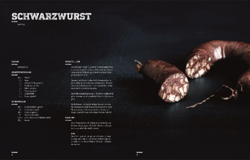 Buchcover und Innenansicht für das Buch: Wurst herstellen