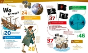 Buchcover und Innenansicht für das Buch: WAS IST WAS Band 71 Piraten. Schrecken der Meere