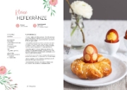 Buchcover und Innenansicht für das Buch: Backen im Frühling