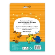 Buchcover und Innenansicht für das Buch: TRÖTSCH - Die Maus Superdickes Malbuch Ausmalbuch