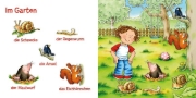 Buchcover und Innenansicht für das Buch: Buggy-Bücher: Mein Buggy-Bildwörterbuch: Meine Tiere