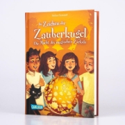 Buchcover und Innenansicht für das Buch: Im Zeichen der Zauberkugel 6: Die Macht des magischen Zirkels