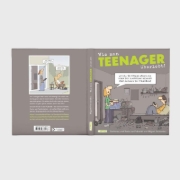 Buchcover und Innenansicht für das Buch: Wie man Teenager überlebt!