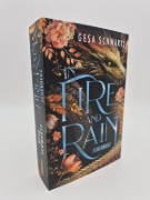 Buchcover und Innenansicht für das Buch: In Fire and Rain - Feuerherz