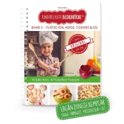 Buchcover und Innenansicht für das Buch: Kinderleichte Becherküche - Plätzchen, Kekse, Cookies & Co.