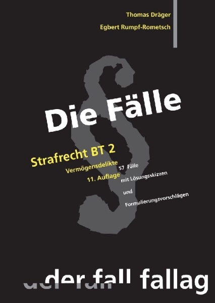 Buchcover und Innenansicht für das Buch: Die Fälle: Strafrecht, Besonderer Teil 2
