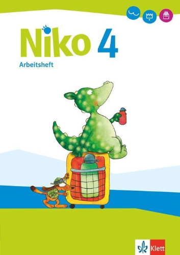 Buchcover und Innenansicht für das Buch: Niko Sprachbuch 4. Arbeitsheft Klasse 4