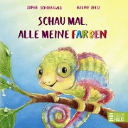 Buchcover und Innenansicht für das Buch: Schau mal, alle meine Farben