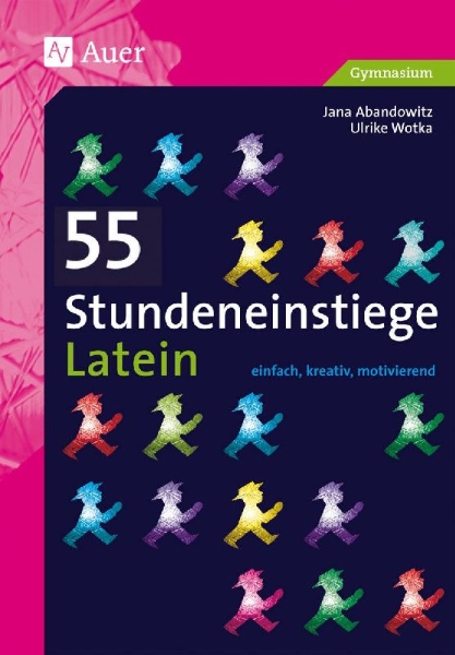 Buchcover und Innenansicht für das Buch: 55 Stundeneinstiege Latein