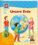 Buchcover und Innenansicht für das Buch: WAS IST WAS Junior Band 10. Unsere Erde