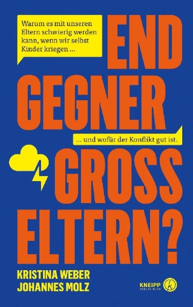 Buchcover und Innenansicht für das Buch: Endgegner Großeltern?