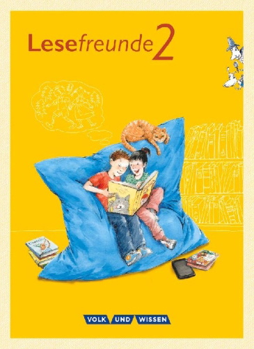 Buchcover und Innenansicht für das Buch: Lesefreunde - Lesen - Schreiben - Spielen - Östliche Bundesländer und Berlin - Neubearbeitung 2015 - 2. Schuljahr