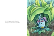 Buchcover und Innenansicht für das Buch: Schlaf gut, kleiner Regenbogenfisch