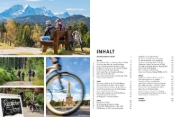Buchcover und Innenansicht für das Buch: LONELY PLANET Bildband Legendäre Radtouren in Deutschland