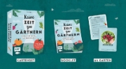 Buchcover und Innenansicht für das Buch: Kartenset: Keine Zeit zu gärtnern - 64 Karten - Einfach und schnell zum Gemüsegarten