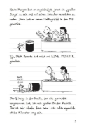 Buchcover und Innenansicht für das Buch: Diary of a Wimpy Kid: The Last Straw