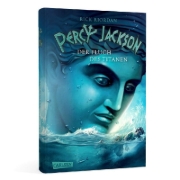 Buchcover und Innenansicht für das Buch: Percy Jackson: Titan's  Curse
