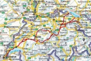 Buchcover und Innenansicht für das Buch: Jakobswege Schweiz