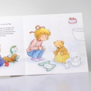 Buchcover und Innenansicht für das Buch: LESEMAUS 83: Conni geht aufs Töpfchen