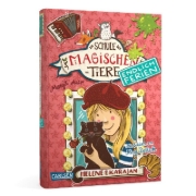 Buchcover und Innenansicht für das Buch: Die Schule der magischen Tiere - Endlich Ferien 4: Helene und Karajan