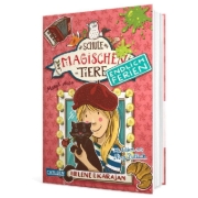 Buchcover und Innenansicht für das Buch: Die Schule der magischen Tiere - Endlich Ferien 4: Helene und Karajan