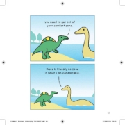 Buchcover und Innenansicht für das Buch: Dinosaur Philosophy